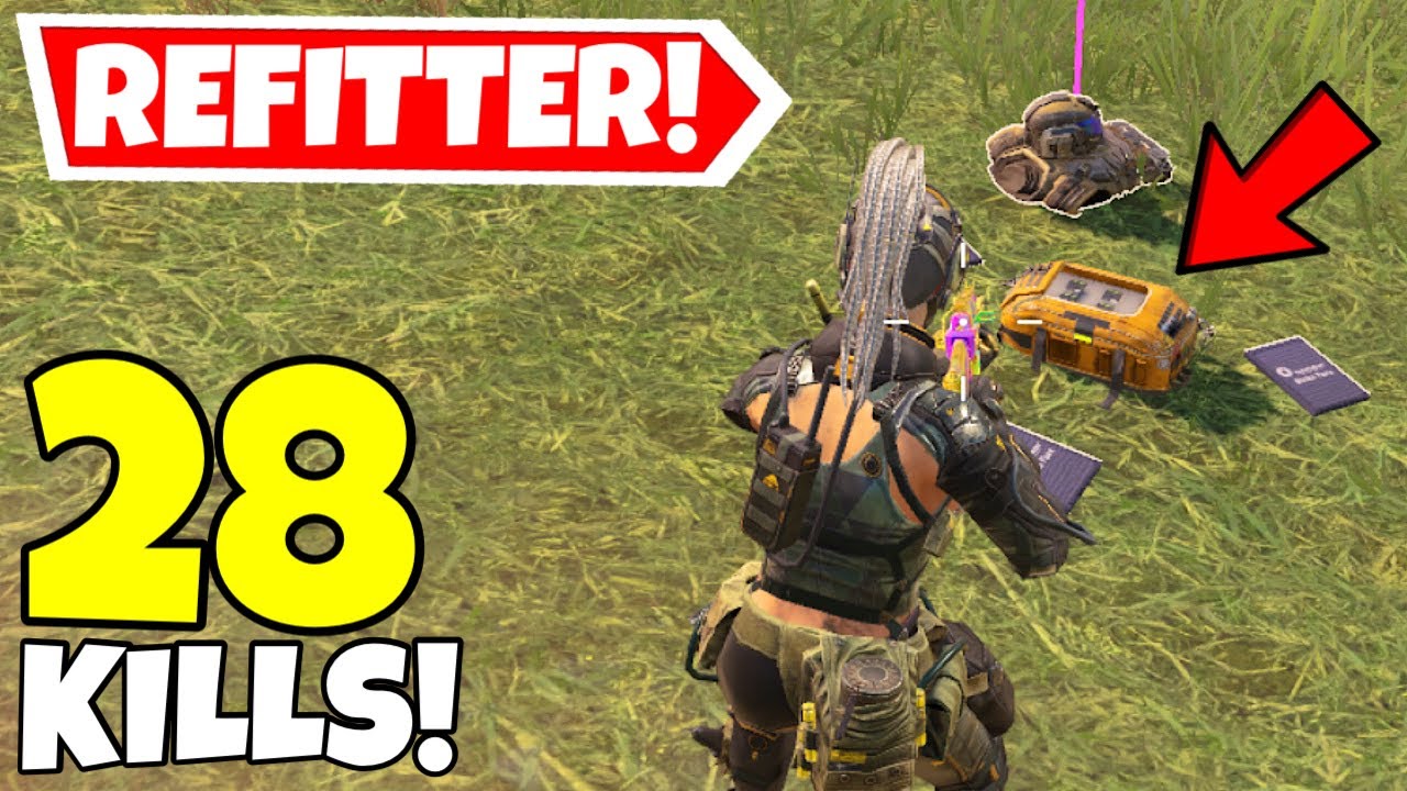 *NEW* REFITTER CLASS GIVES YOU EXTRA ARMOR IN CALL OF DUTY MOBILE BATTLE ROYALE!