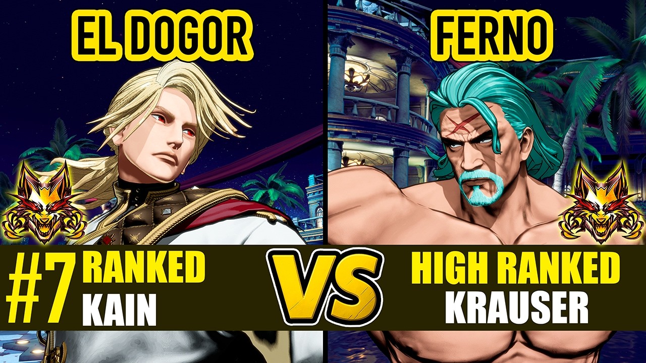 FF COTW ▰ EL DOGOR (#7 Ranked Kain) vs FERNO (Wolfgang Krauser) ▰ High Level Gameplay
