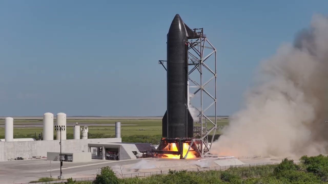STATIC FIRE! SpaceX Starship Flight 13