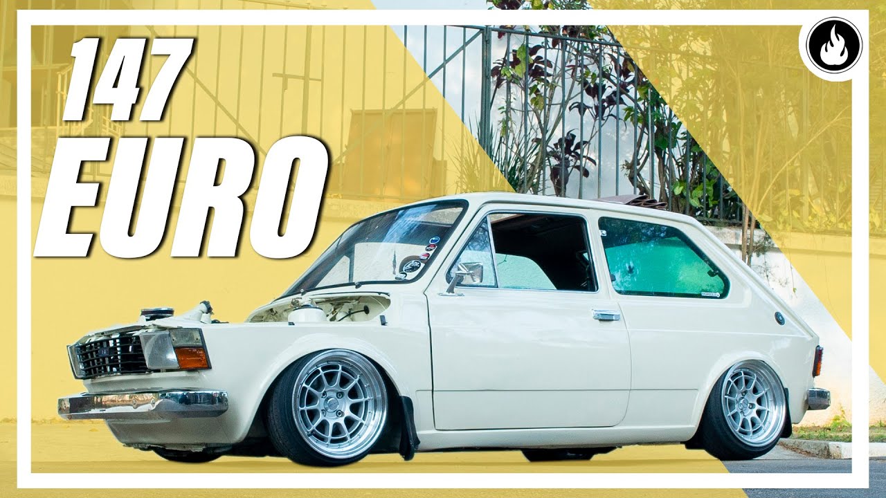 FIAT 147 DE CINEMA | O COFRE MAIS LIMPO DE TODOS | SUSPENSÃO A AR