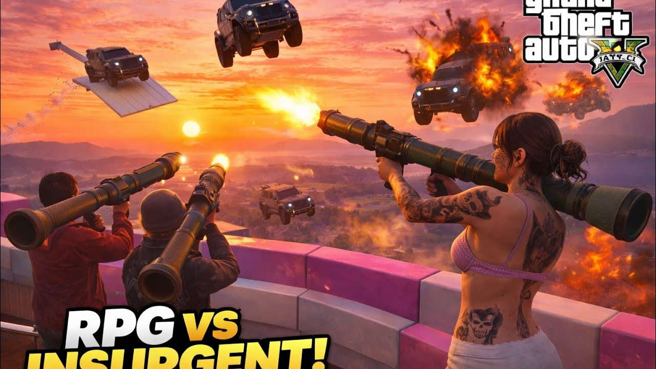 Rpg vs insurgent - Gta 5 Online