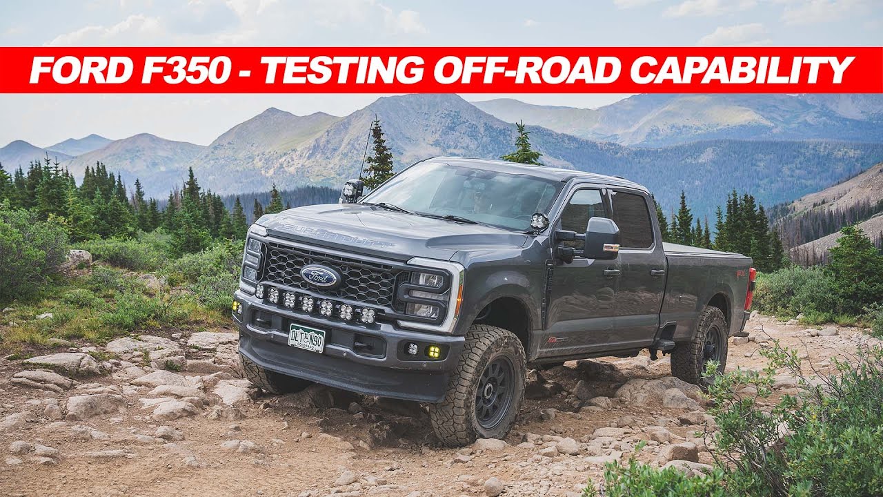 Ford F-350 Superduty: Ultimate Off-Road Test in the Rocky Mountains Pt. 6 | Driving Line BUILDS