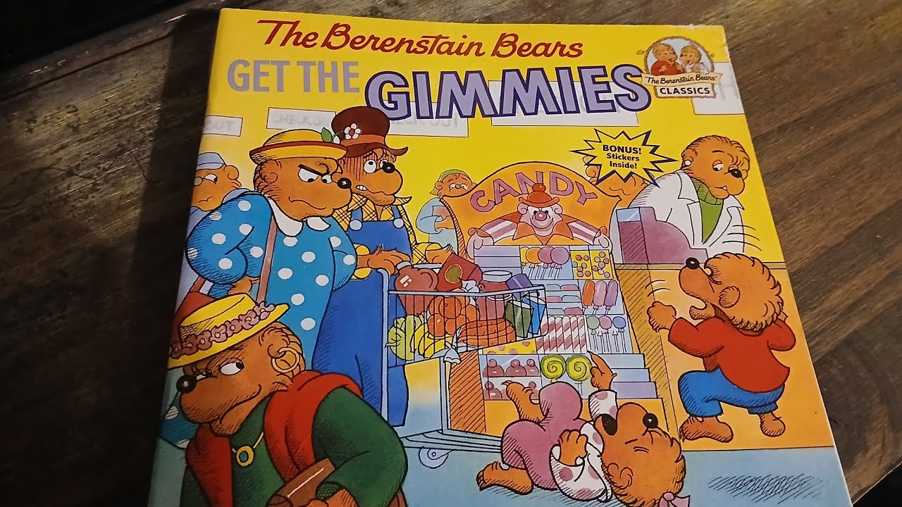 The Berenstain Bears GET THE GIMMIES. Read aloud Books @Moms_Cozy_Corner 