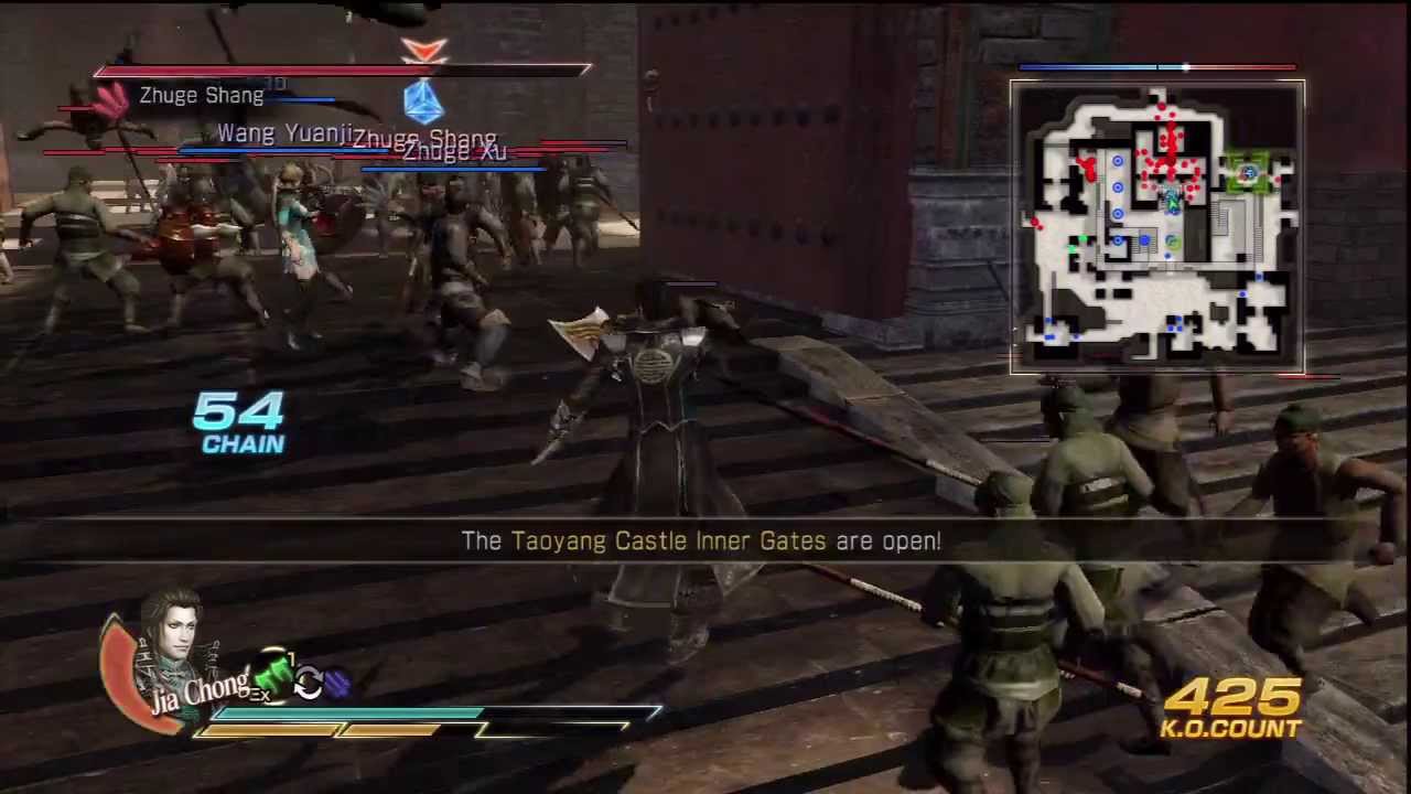 Dynasty Warriors 8 - Jin Part 13 - Battle of Taoyang