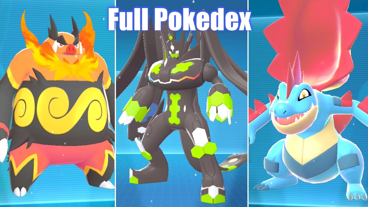 Pokemon Legends ZA - Full Pokedex / All Pokemon