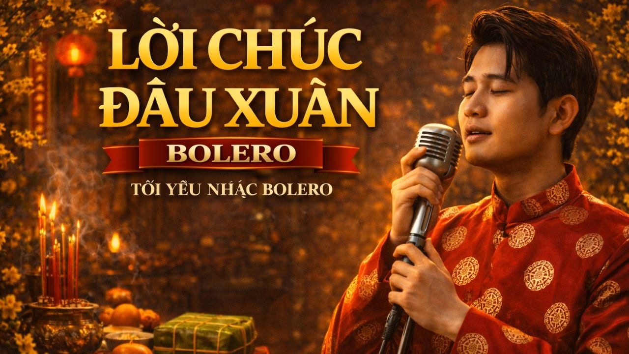 Lời Chúc Đầu Xuân (Bolero) l Bolero Tết Vui Ấm | Chúc Bình An, Hạnh Phúc l Tôi Yêu Nhạc Bolero