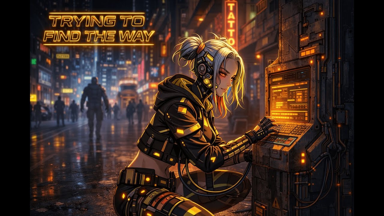 Trying to find the way || Synthwave, Cyberwave, Retrowave