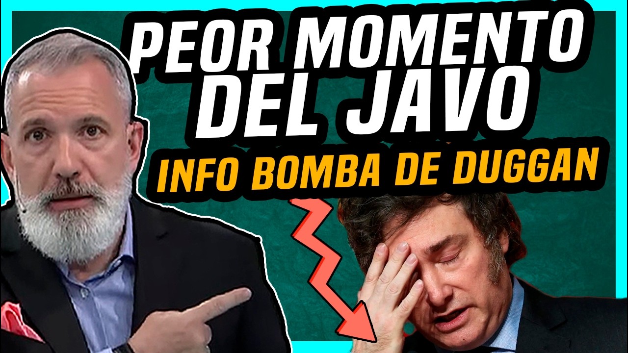 Milei en caída libre: 