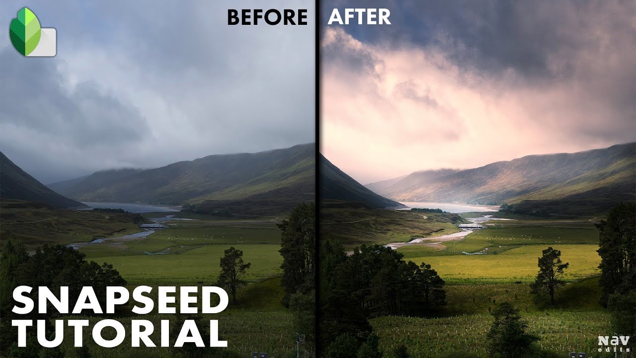Landscape Editing in Snapseed | SNAPSEED TUTORIAL | Android | iPhone