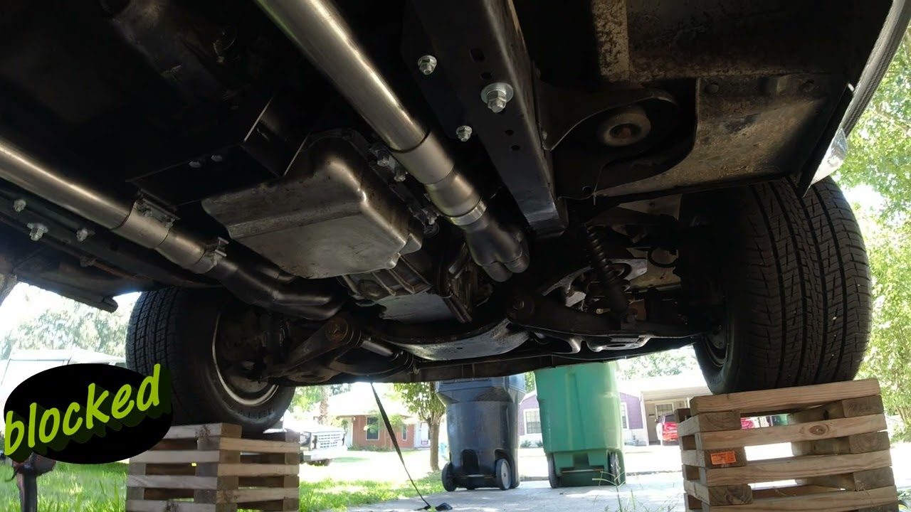 HOLLEY HOOKER BLACKHEART FULL EXHAUST INSTALL. PART 13 OF THE C10  ls swap BUILD. Was it easy?