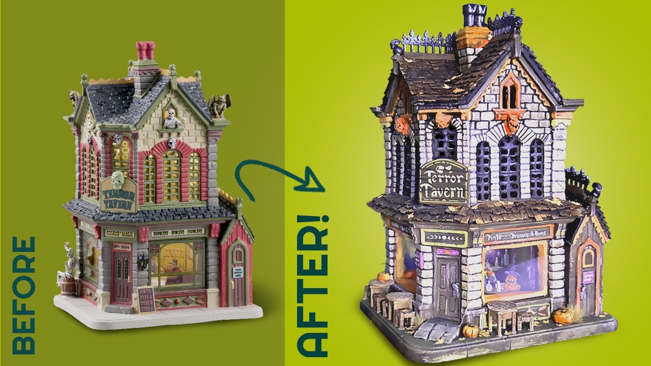Transforming a Halloween Tavern with Custom Minis!