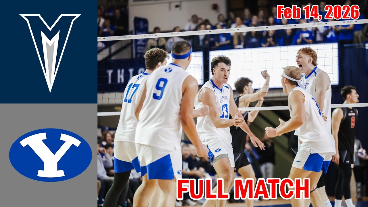 Menlo vs BYU [GAME 2] FULL GAME | NCAA Men's Volleyball 2026 - Feb 14, 2026