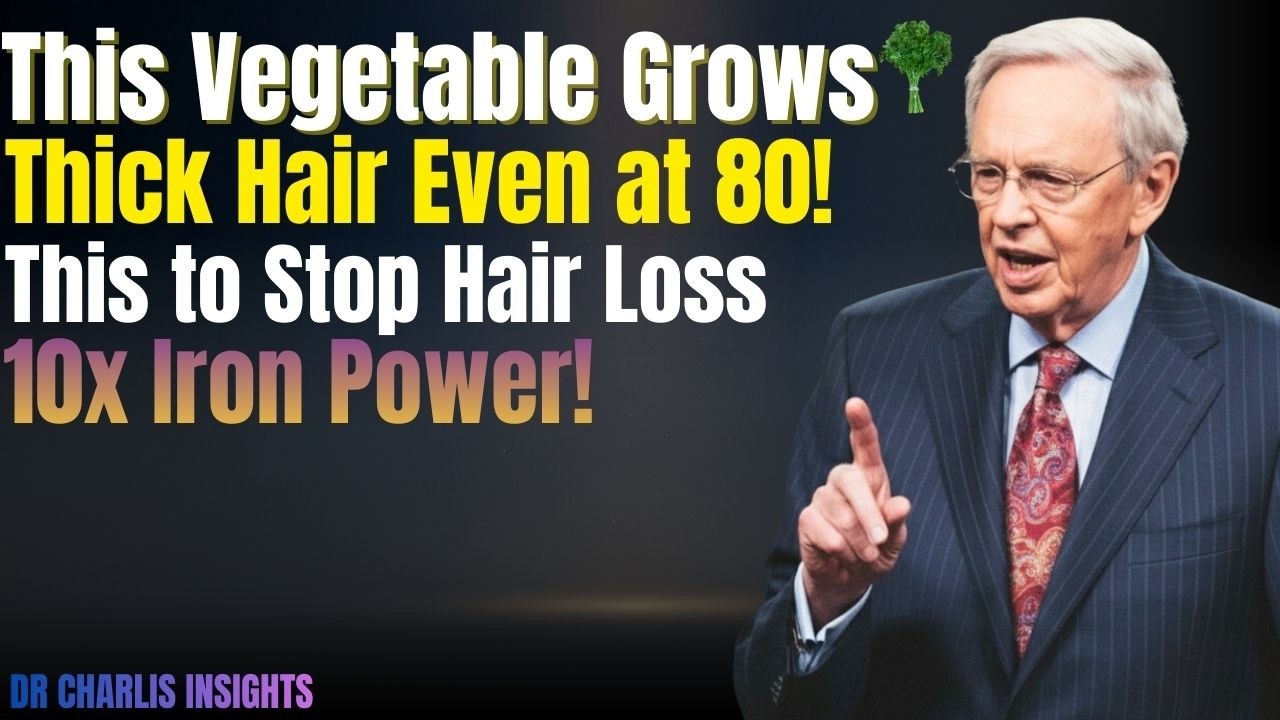 This Powerful Vegetable Helps Stop Hair Loss & Boost Thick Hair Growth | Dr Charlie’s Insights