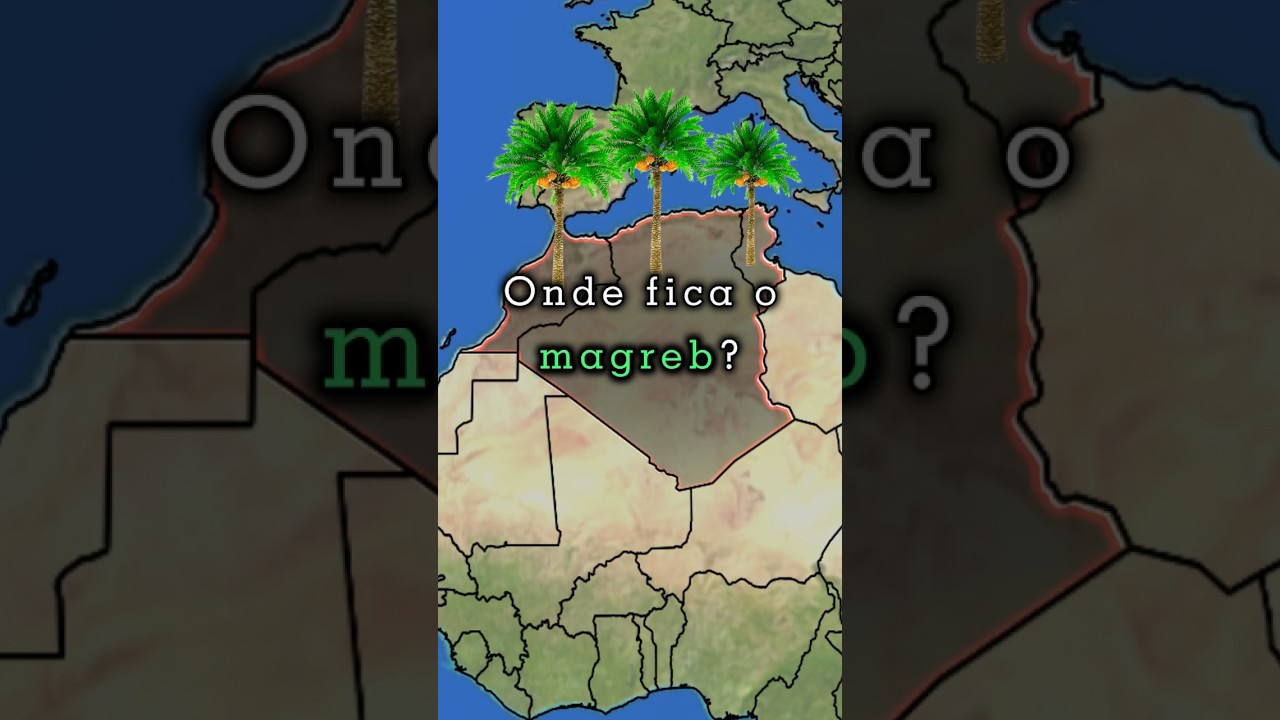 Onde fica o Magreb? #geografia #historia #magreb #africa