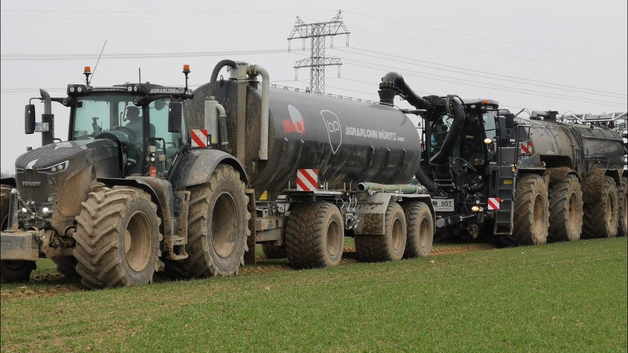 AGRARLOHN Müritz XXL Güllegespann in Schwarz