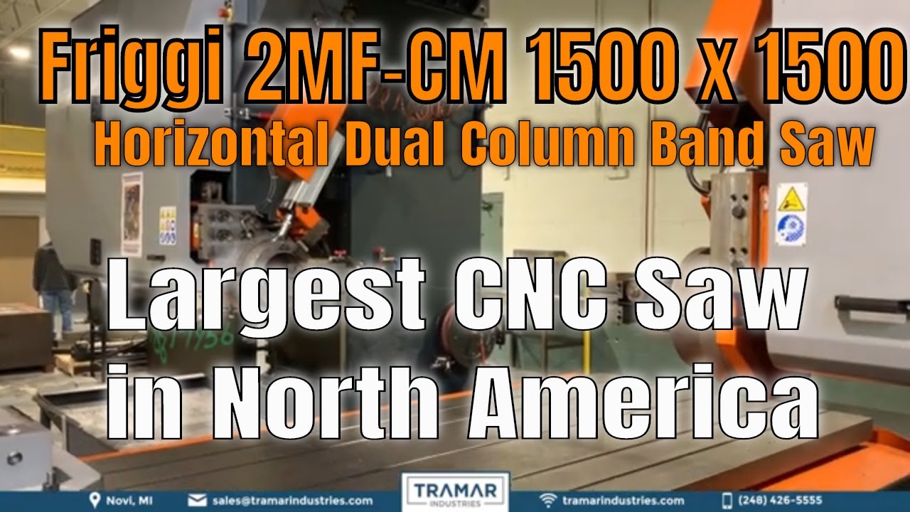 Friggi 2MF-CM 1500x 1500 Horizontal Dual Column Band Saw