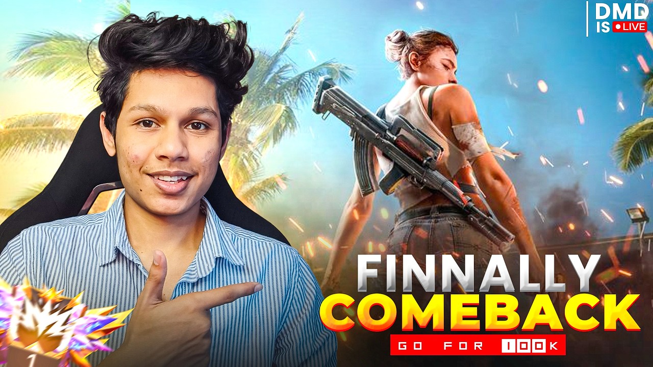 🔴[Live] Finally i am Back😁Regular Live is here😎 - Free Fire Live
