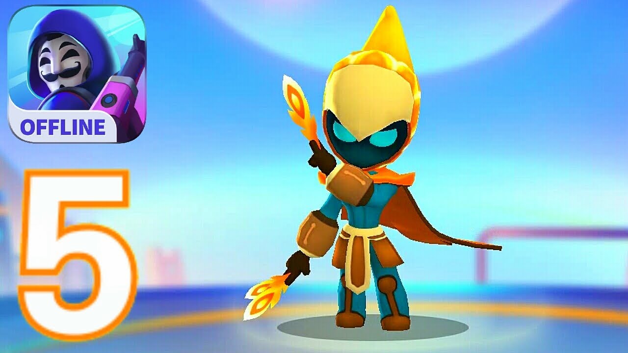 Heroes Strike Offline-(Gameplay 5)-PHOENIX Nuevo Heroe