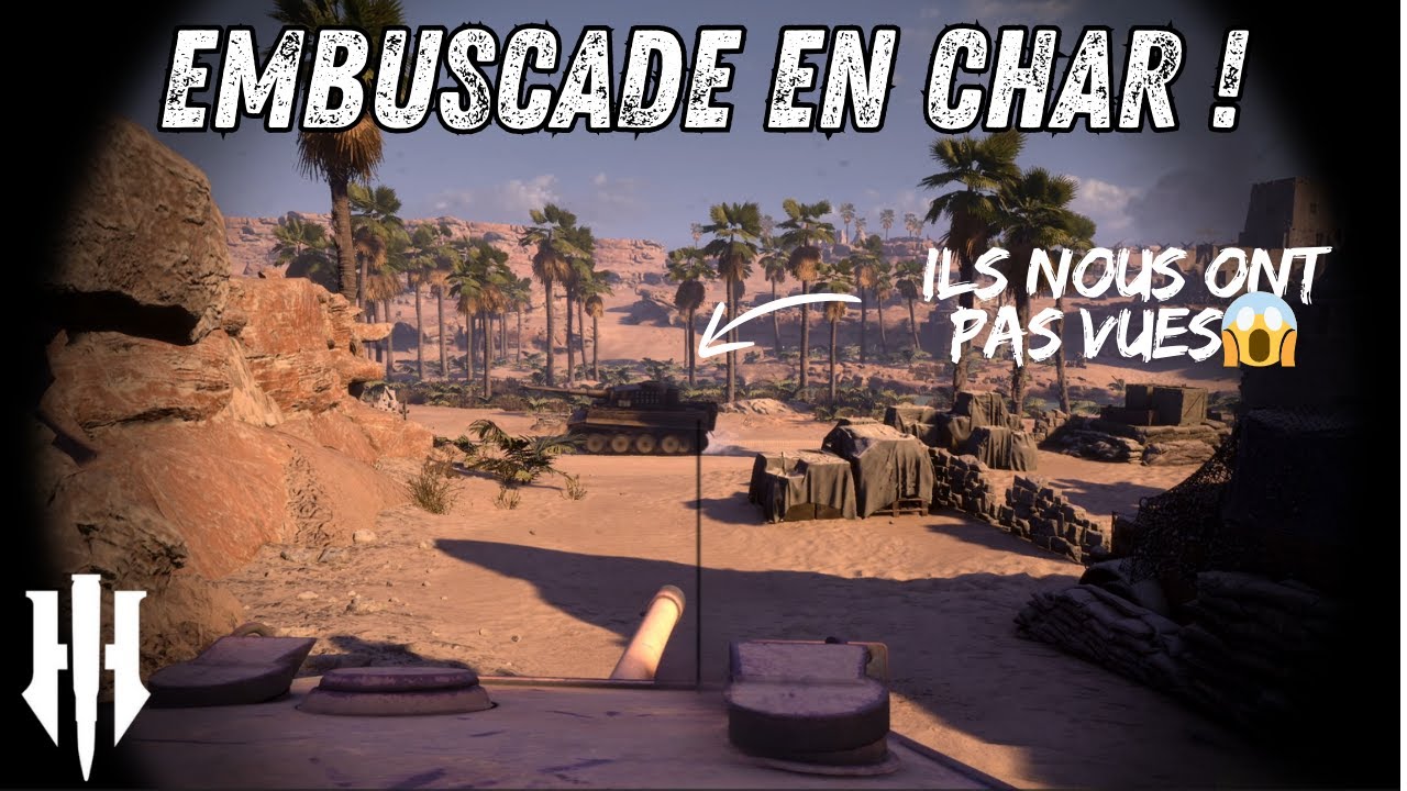 On Fait une Embuscade à un Char Tigre ! | Hell Let Loose Pc Gameplay Fr |