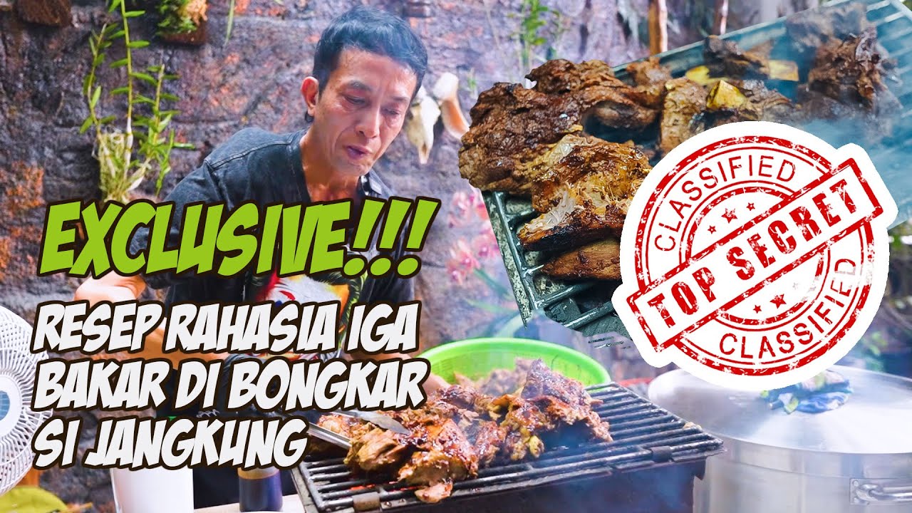 GAK PELIT ILMU, SEMUA RESEP IGA BAKAR DI BONGKAR SAMA SI JANGKUNG !