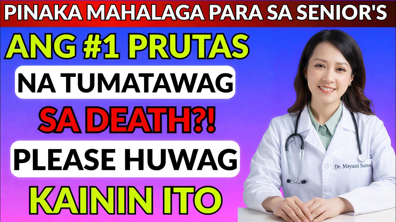 ❗60+ DELIKADO! 4 Prutas SUMISIRA sa KIDNEY + DIALYSIS vs 4 NAG-HEAL - Dr.Mayumi Santos