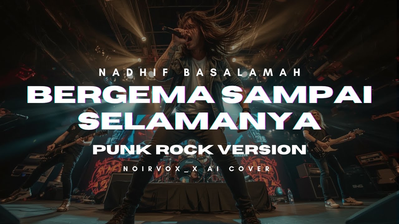 BERGEMA SAMPAI SELAMANYA - Nadif Basalamah | POP PUNK AI COVER