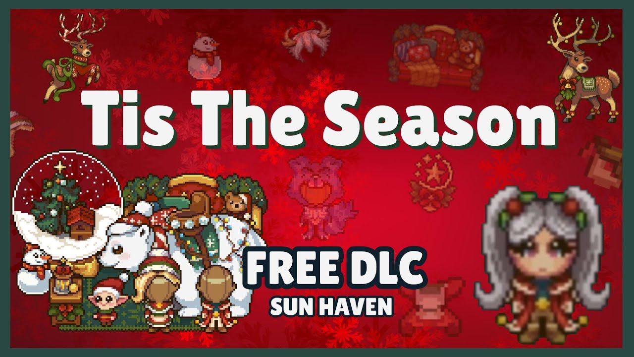 Tis the Season for FREE Sun Haven DLC! ✨🦌🎀