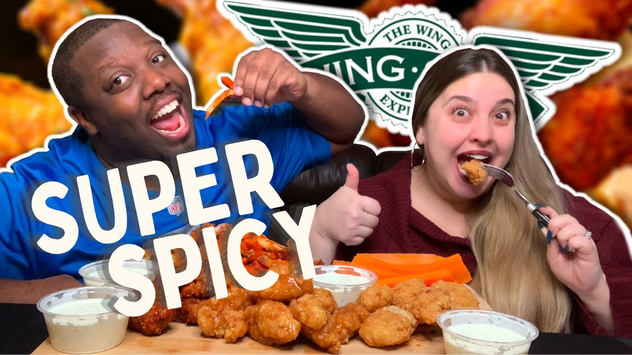 Trying Atomic Wings First The Very First Time! [Wingstop Mukbang]