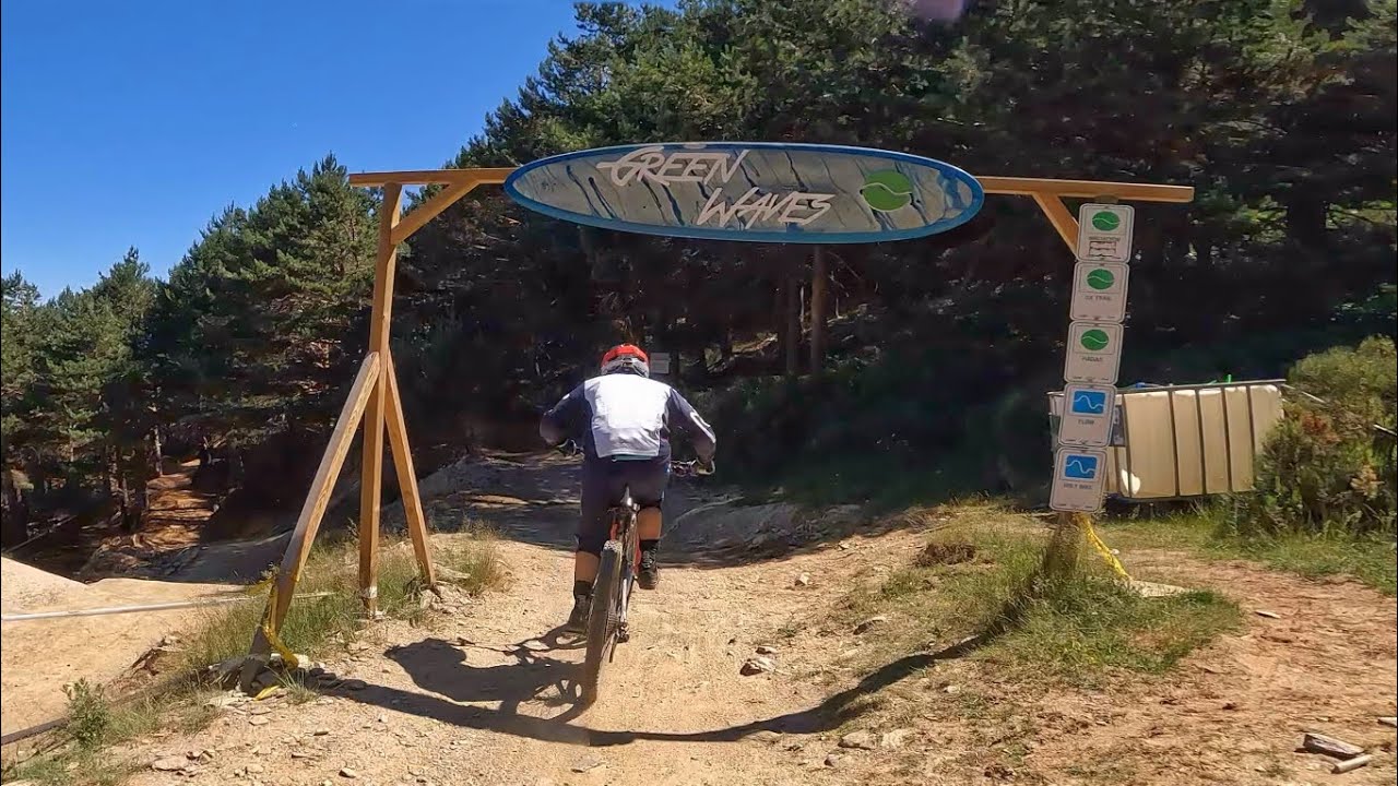 4K Green Waves - La Pinilla Bike Park