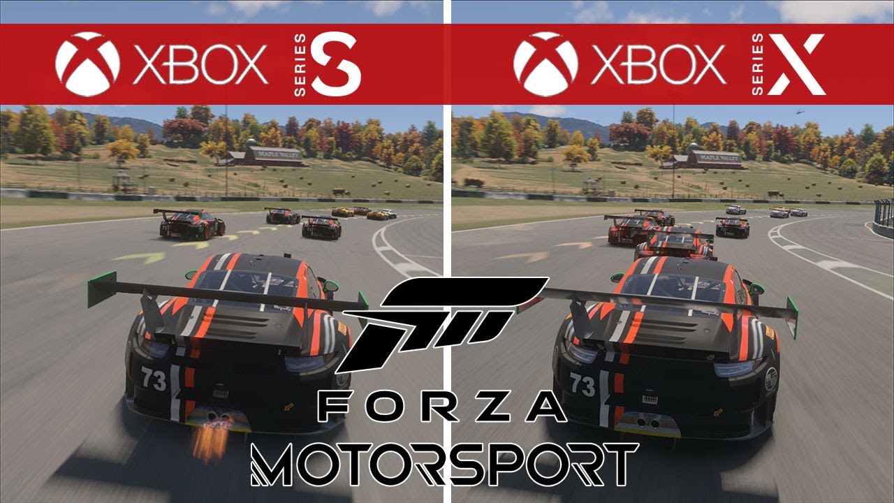 Сравнение Forza Motorsport &mdash; Xbox Series X и Xbox Series S / Визуальная составляющая против произ...