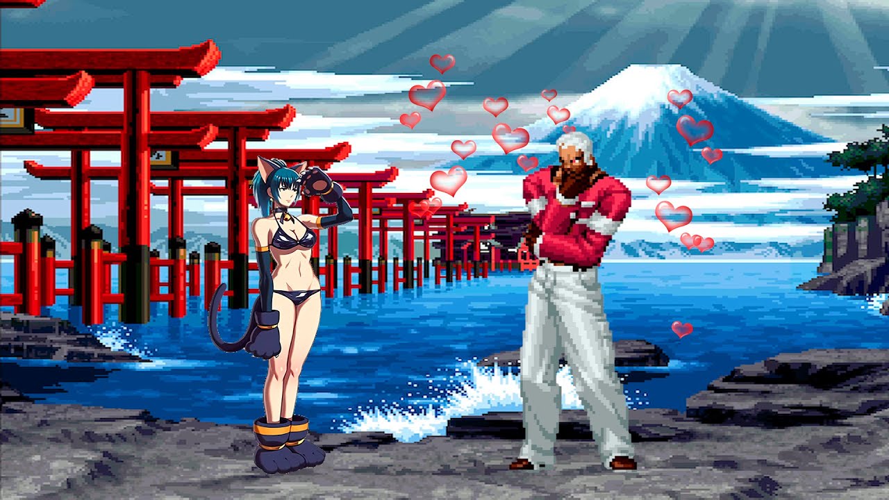[KOF Mugen] Leona Heidern Team vs Yashiro Nanakase Team