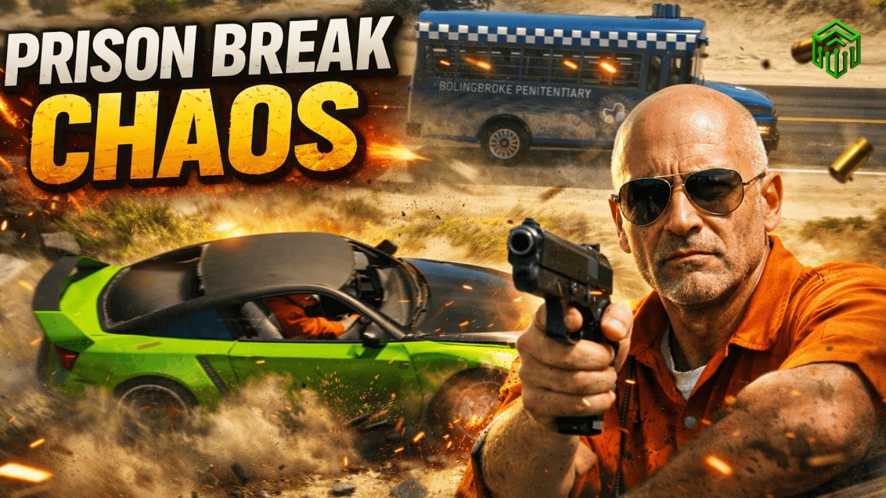 The Prison Break Heist || GTA V || YETIX6