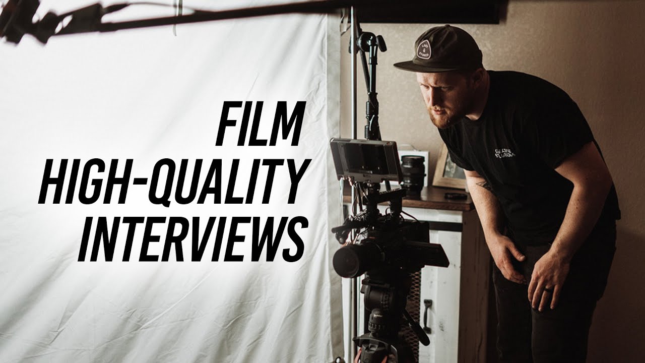 How to Film Interviews like Tyler Edwards (5 Tips)