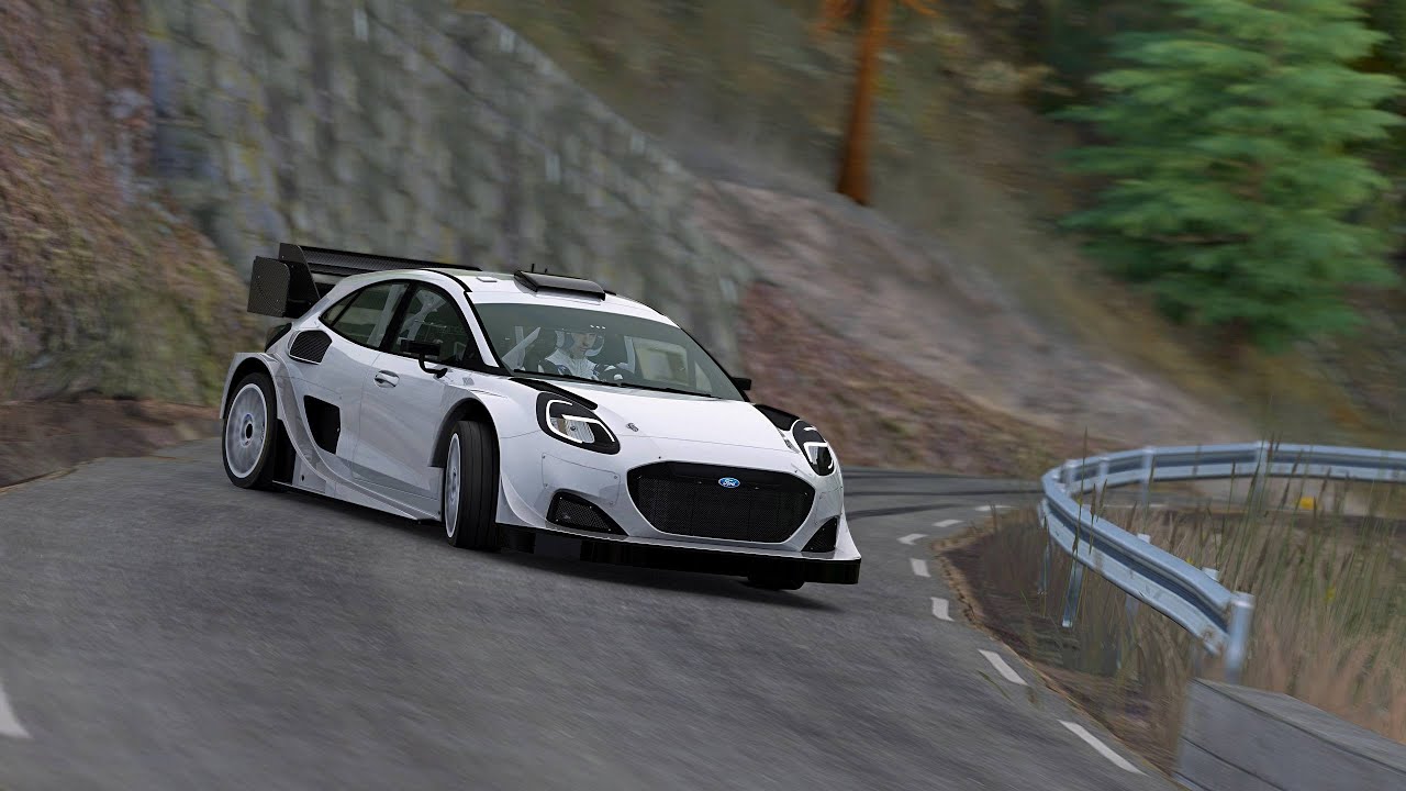 Assetto Corsa Rally - FREE CAR - Ford Puma Rally1 Test Day (Link in Description)