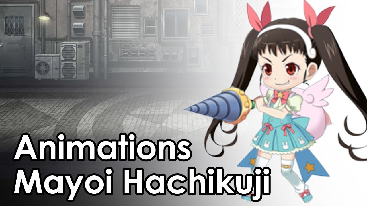 Mayoi Hachikuji - Battle Animations