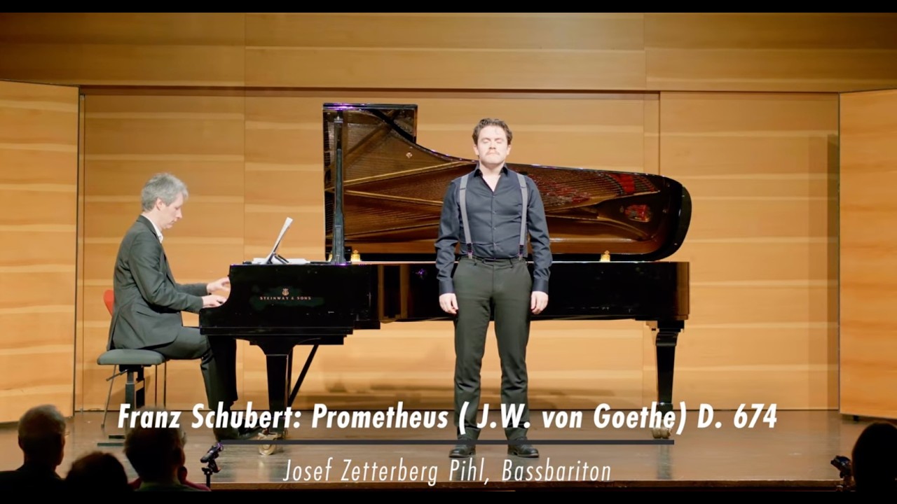 Franz Schubert: Prometheus ( J.W. von Goethe) D. 674; Josef Zetterberg Pihl, Bassbariton