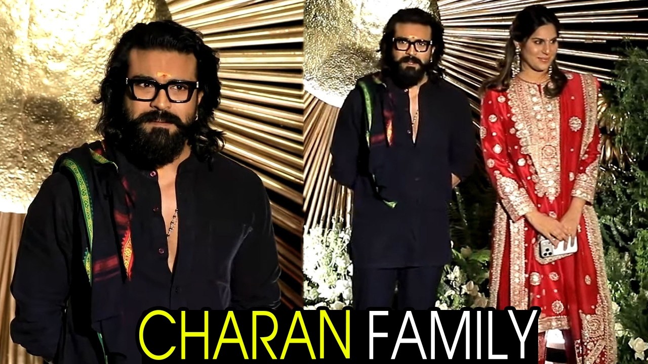 Ram Charan & Upasana Visuals | Vijay Deverakonda & Rashmika Mandanna Wedding Reception | TF