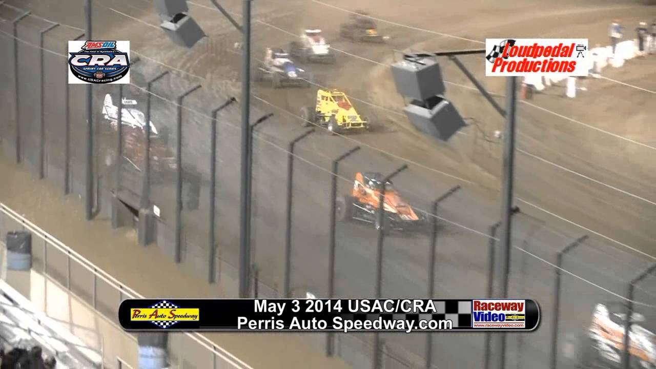 5.3.14 USAC/CRA sprint cars @ Perris Auto Speedway