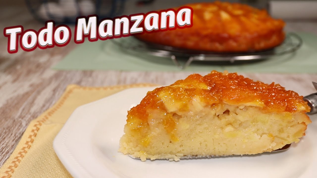 TARTA DE MANZANA. Deliciosa, Jugosa y Fácil.😍🥧😋