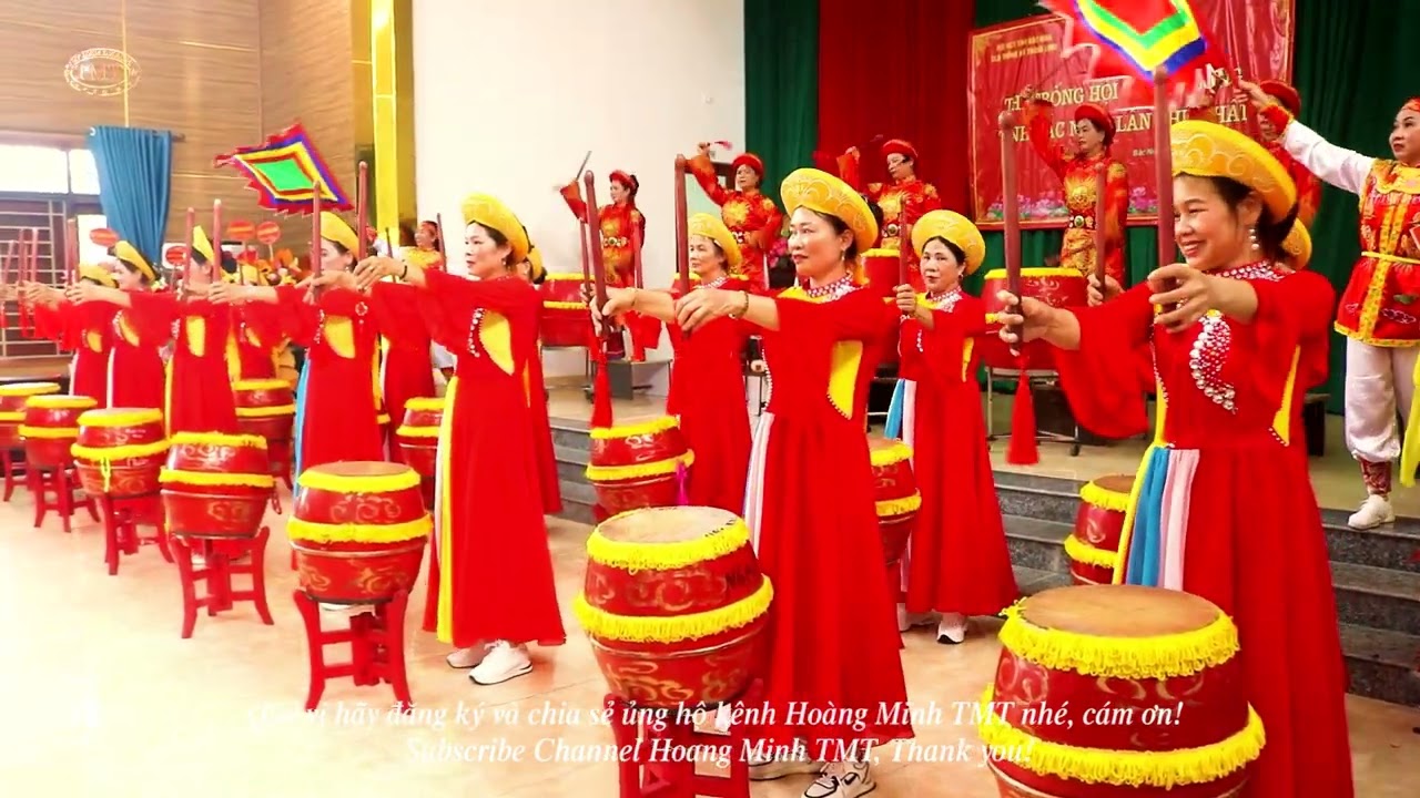 Giải Nhất - Đội trống Hạ Lát - Thi trống hội Thăng Long tỉnh Bắc Ninh lần thứ nhất - 2024