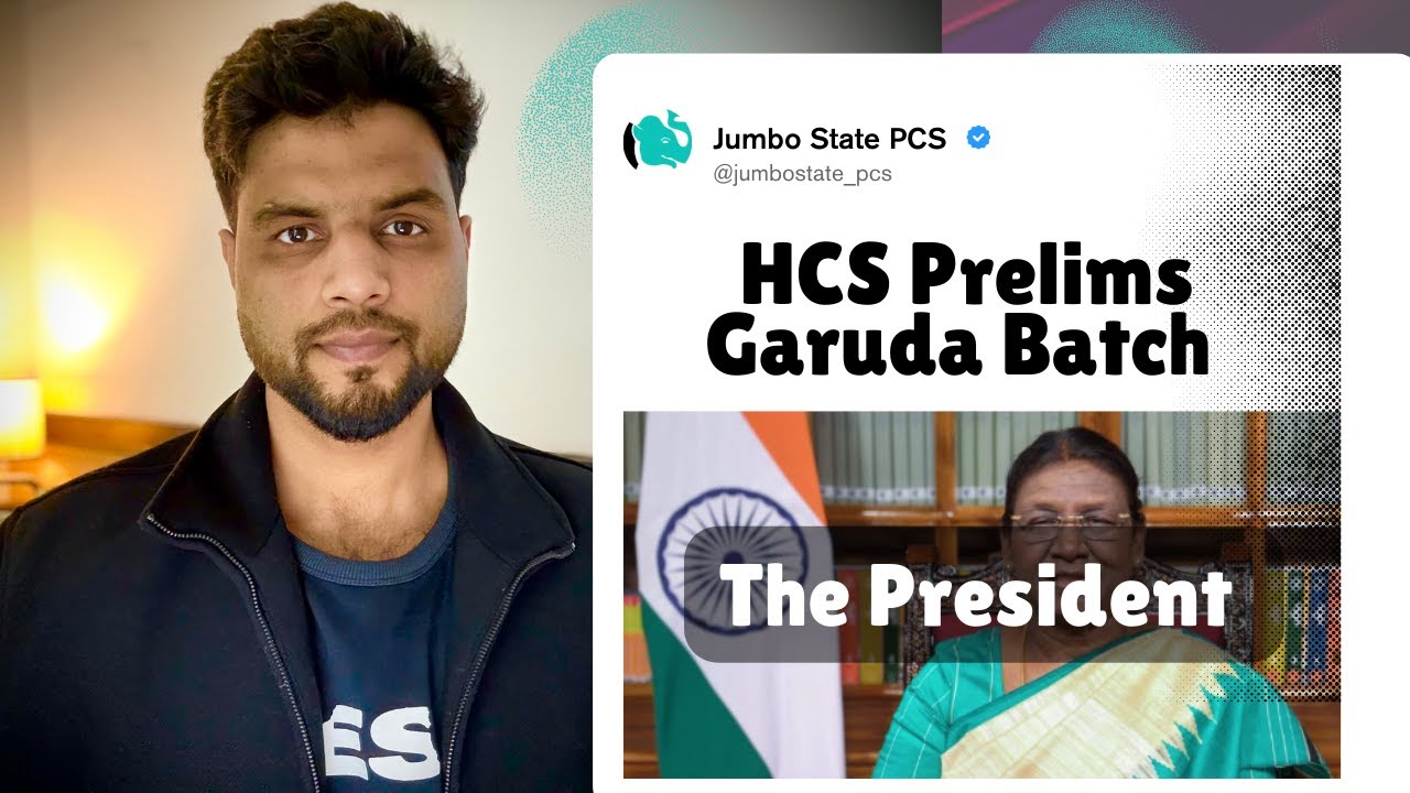 HPSC HCS Prelims 2026 | Lecture - 5 (Demo Lecture) | HCS Prelims Garuda Batch