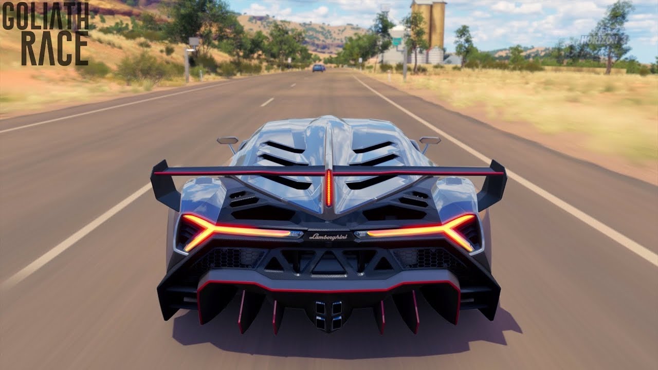 Forza Horizon 3 Lamborghini Veneno Goliath Race Gameplay
