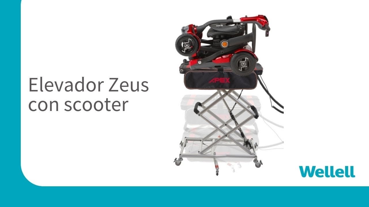 Elevador Zeus con Scooter i-Laser