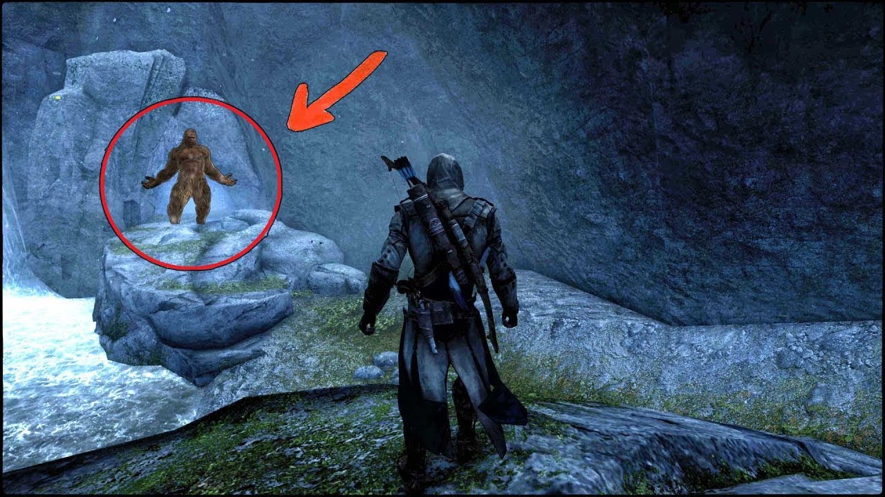 Assassin's Creed 3 - В ПОИСКАХ СНЕЖНОГО ЧЕЛОВЕКА / КОННОР ВСТРЕТИЛСЯ С ЙЕТТИ / КТО ЖИВЕТ В ПЕЩЕРЕ?