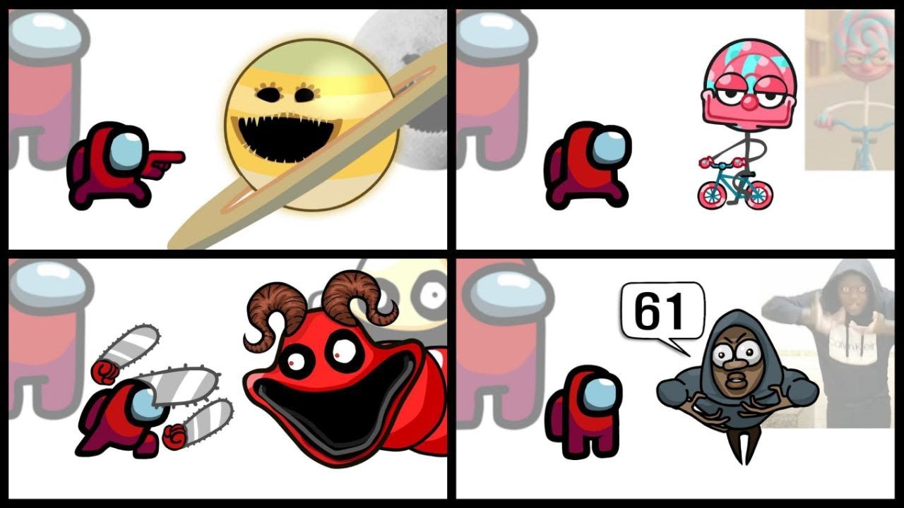 Mini Crewmate Kills Italian Brainrot Characters - Part 18  Among Us
