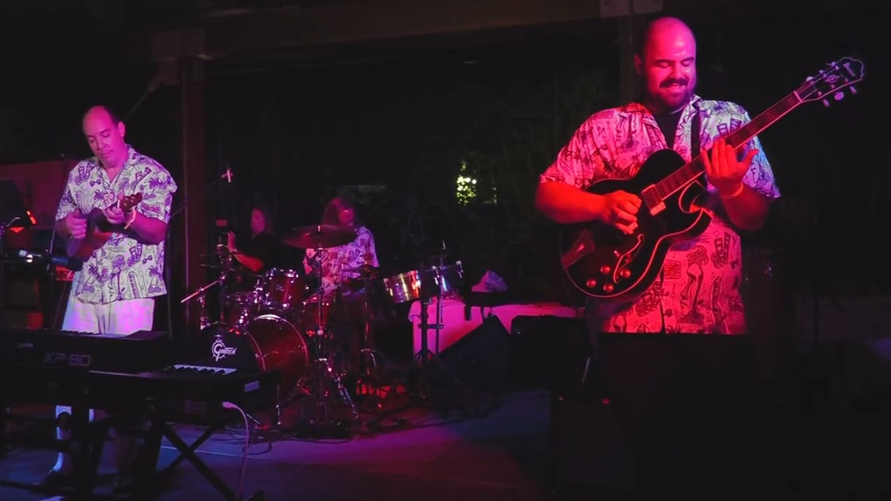 Tiki Joes Ocean with Alika Lyman and Band at The Bali Hai Restaurant on August 11 2011
