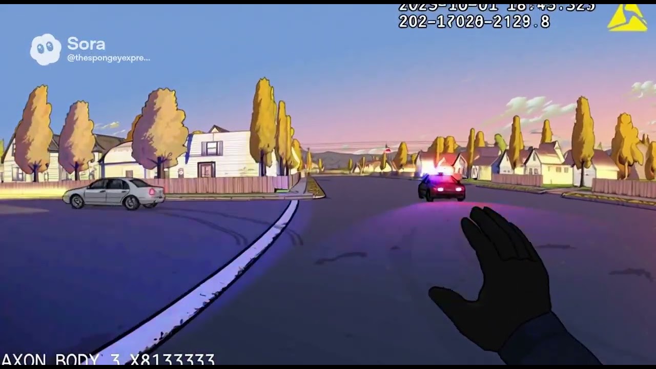 Mr Roger&rsquo;s get pulled over #sora2 #aislop #mrrogers #aigenerated #aivideo #aianimation #ai #soraai 