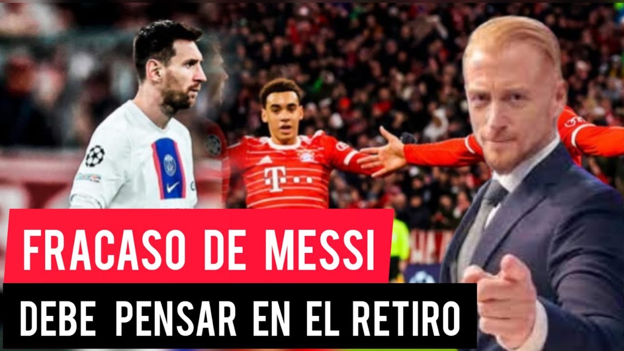 🇦🇷 MARTIN LIBERMAN CRITICA FUERTEMENTE A MESSI POR LA ELIMINACION DEL PSG VS BAYERN MUNICH😱