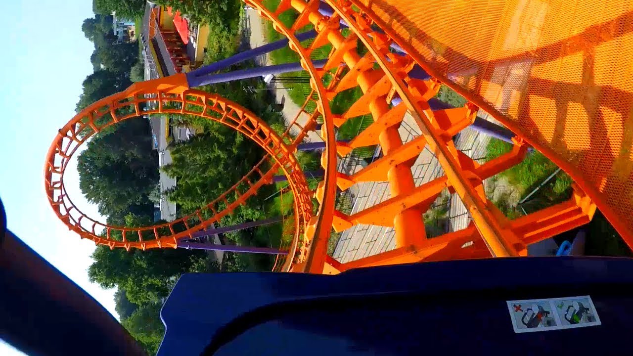 Speed Of Sound Front Row On Ride POV - Walibi Holland
