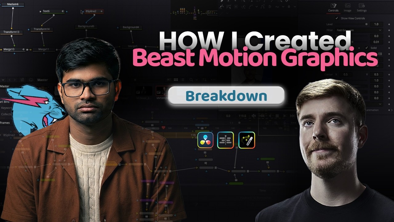 Viral Clean Motion Graphics Breakdown(Step by Step) | DaVinci Resolve